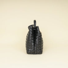 Bottega Veneta Black Intrecciato Nappa Andiamo Medium Bag