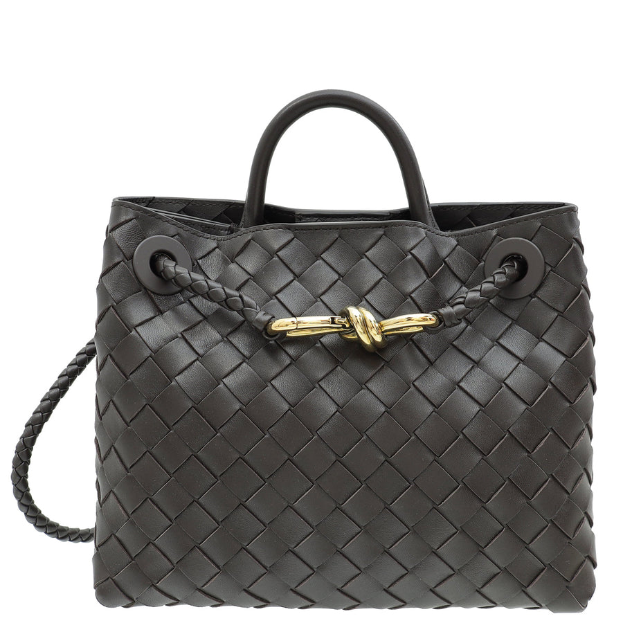 Bottega Veneta Fondant Intrecciato Small Andiamo Bag