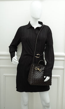 Bottega Veneta Fondant Intrecciato Small Andiamo Bag