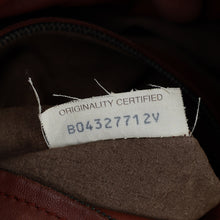 Bottega Veneta Red Brown Intrecciato Hobo Large Campana Bag