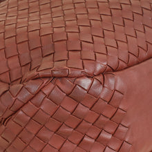 Bottega Veneta Red Brown Intrecciato Hobo Large Campana Bag