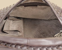 Bottega Veneta Chocolate Brown Intrecciato Veneta Hobo Large Bag