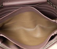 Bottega Veneta Deep Mauve Intrecciato Chain Wallet