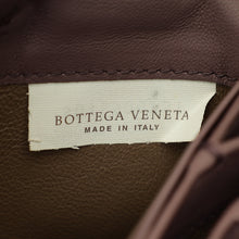 Bottega Veneta Deep Mauve Intrecciato Chain Wallet