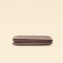 Bottega Veneta Deep Mauve Intrecciato Chain Wallet