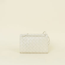 Bottega Veneta Chalk Andiamo Pouch on Strap