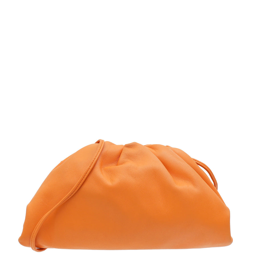 Bottega Veneta Orange The Mini Pouch