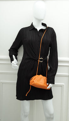 Bottega Veneta Orange The Mini Pouch