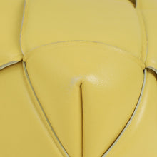 Bottega Veneta Yellow Maxi Intrecciato Padded Top Handle Bag