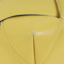 Bottega Veneta Yellow Maxi Intrecciato Padded Top Handle Bag
