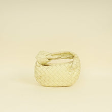 Bottega Veneta Pale Yellow Intrecciato Nappa Jodie Mini Bag