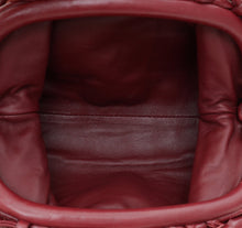 Bottega Veneta Burgundy Intrecciato Mini Pouch