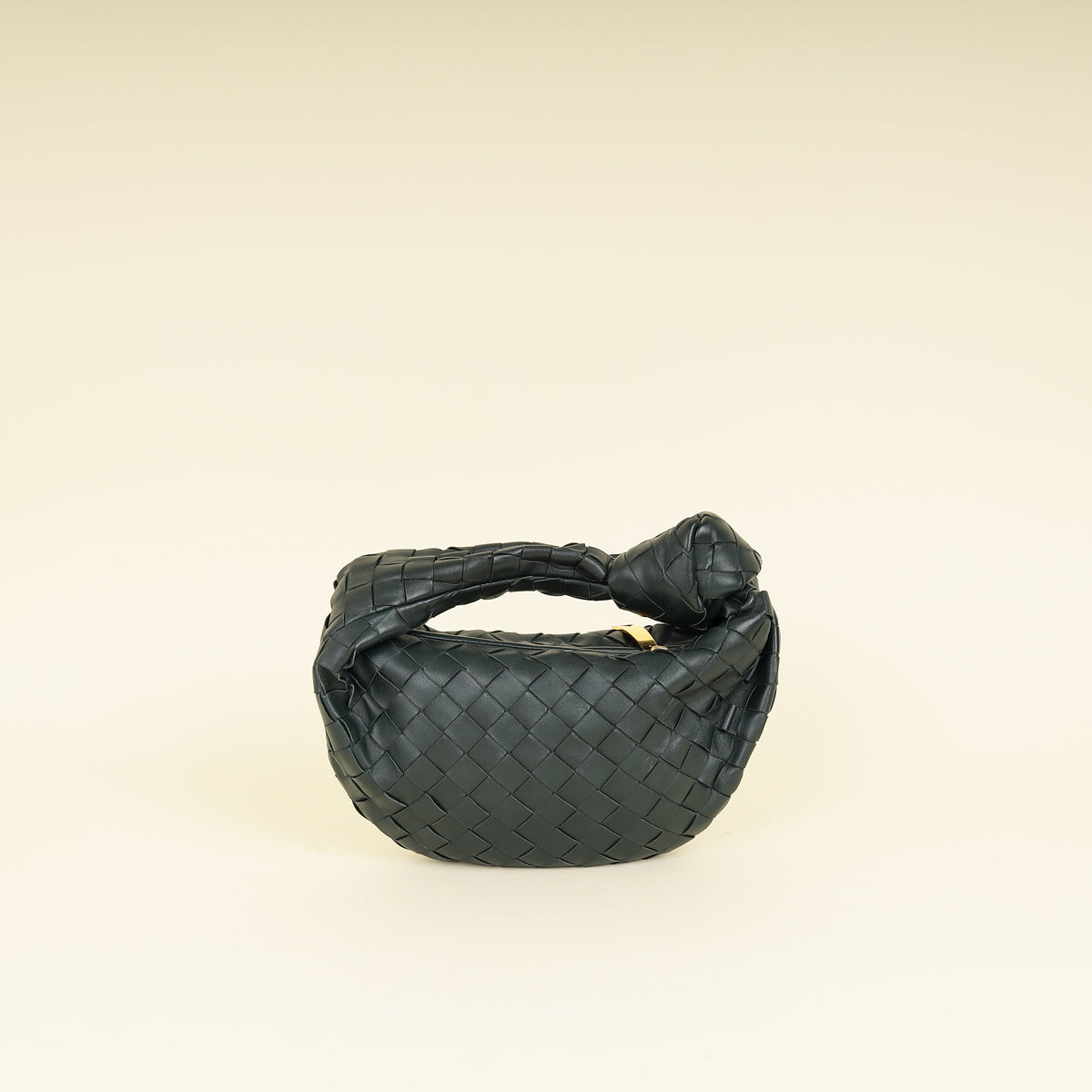 Bottega Veneta Dark Forest Green Intrecciato Mini Jodie Bag