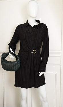 Bottega Veneta Dark Forest Green Intrecciato Mini Jodie Bag