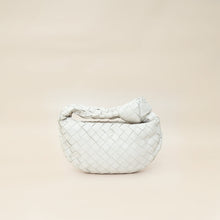 Bottega Veneta Chalk Intrecciato Nappa Mini Jodie Bag