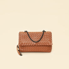 Bottega Veneta Brown Intrecciato Olimpia Bag