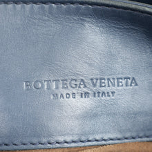 Bottega Veneta Blue Intrecciato Roma Mini Tote Bag
