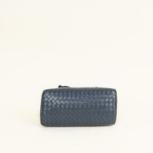 Bottega Veneta Blue Intrecciato Roma Mini Tote Bag