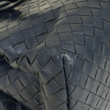 Bottega Veneta Blue Intrecciato Roma Mini Tote Bag
