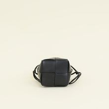 Bottega Veneta Black Mini Cassette Bucket Bag