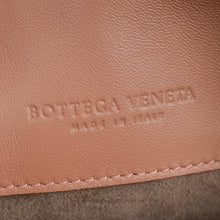 Bottega Veneta Brown Peach Intrecciato Olimpia Shoulder Bag
