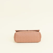 Bottega Veneta Brown Peach Intrecciato Olimpia Shoulder Bag