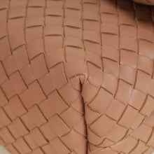 Bottega Veneta Brown Peach Intrecciato Olimpia Shoulder Bag