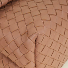 Bottega Veneta Brown Peach Intrecciato Olimpia Shoulder Bag