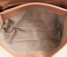 Bottega Veneta Brown Peach Intrecciato Olimpia Shoulder Bag