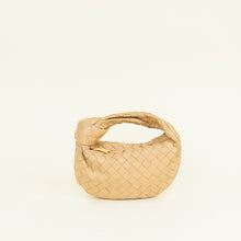 Bottega Veneta Beige Intrecciato Mini Jodie Bag