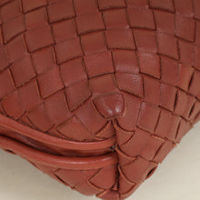 Bottega Veneta Reddish Brown Intrecciato Nodini Crossbody Bag