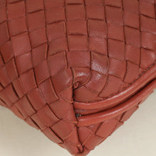 Bottega Veneta Reddish Brown Intrecciato Nodini Crossbody Bag