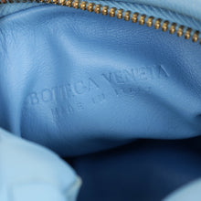 Bottega Veneta Blue Intrecciato Micro Candy Jodie Bag