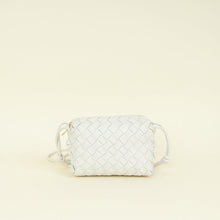 Bottega Veneta White Mini Loop Camera Bag