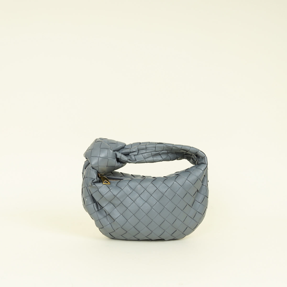 Bottega Veneta Grey Intrecciato Nappa Jodie Mini Bag