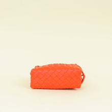 Bottega Veneta Orange Intrecciato Mini Loop Camera Bag