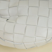 Bottega Veneta White Intrecciato Mini Jodie Bag
