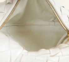 Bottega Veneta White Intrecciato Mini Jodie Bag