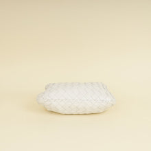 Bottega Veneta White Intrecciato Nappa Jodie Mini Bag