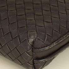 Bottega Veneta Brown Intrecciato Nodini Crossbody Bag