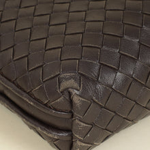 Bottega Veneta Brown Intrecciato Nodini Crossbody Bag