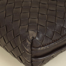 Bottega Veneta Brown Intrecciato Nodini Crossbody Bag