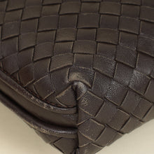Bottega Veneta Brown Intrecciato Nodini Crossbody Bag