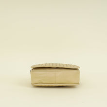Bottega Veneta Beige Intrecciato Flap Crossbody Bag