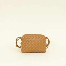 Bottega Veneta Camel Intrecciato Mini Loop Camera Bag