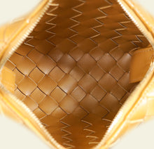 Bottega Veneta Camel Intrecciato Mini Loop Camera Bag