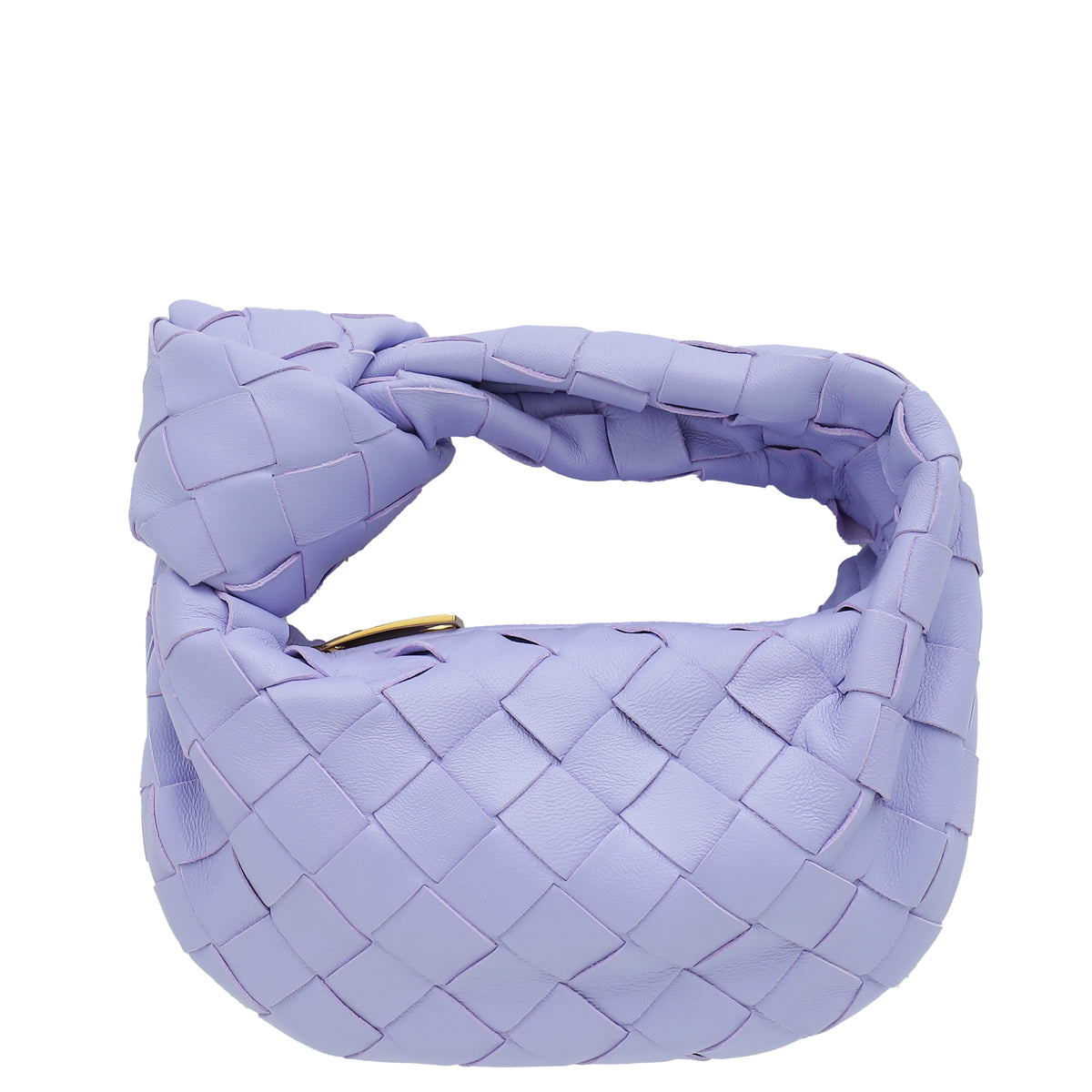 Bottega Veneta Purple Intrecciato Candy Jodie Bag