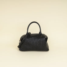 Bottega Veneta Black Padded Intrecciato Bauletto Bag