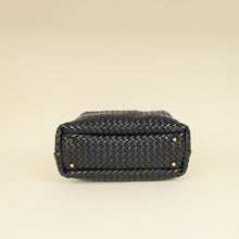Bottega Veneta Black Padded Intrecciato Bauletto Bag