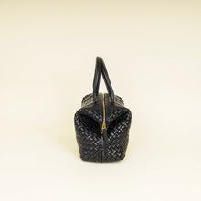 Bottega Veneta Black Padded Intrecciato Bauletto Bag